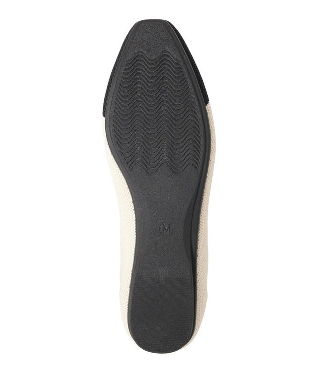 Green Parks 洗えるニットパンプス Ivory