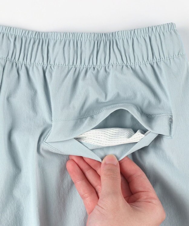 CW-X 【UNISEX】 CW-X ボトムス ハーフ 3分丈 水陸両用 はっ水(本体) UＶカット率90％以上（本体） ユニセックス DHR205 /ワコール ターコイズ