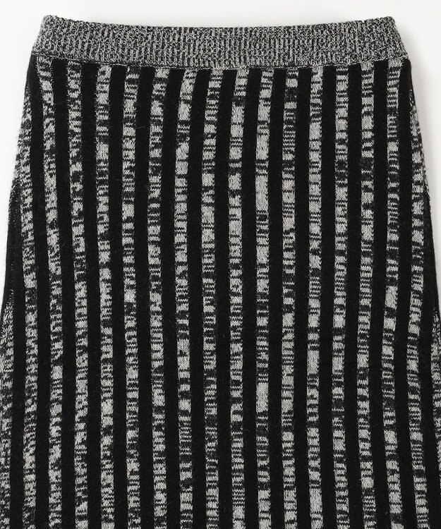 JOSEPH ストライプアニメーション　スカート Ivory Combo