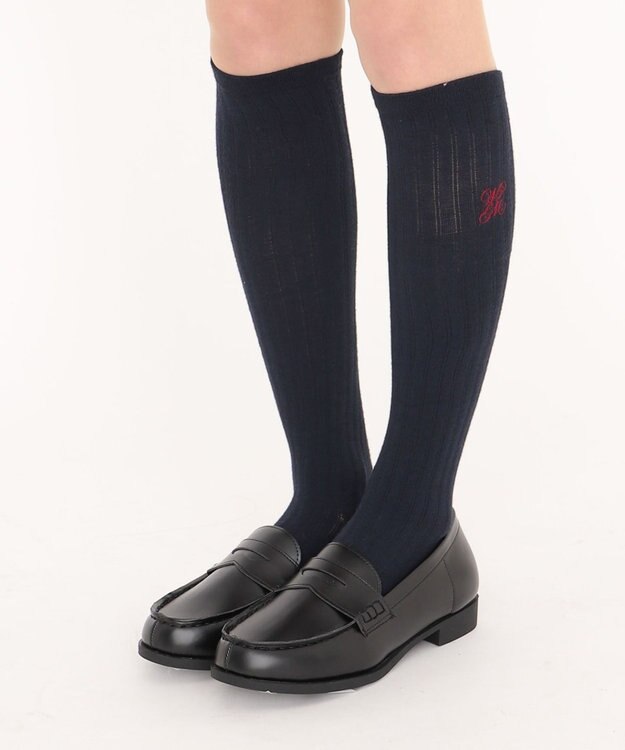 WEGO 【SCHOOLITEM】スクールローファー ブラック