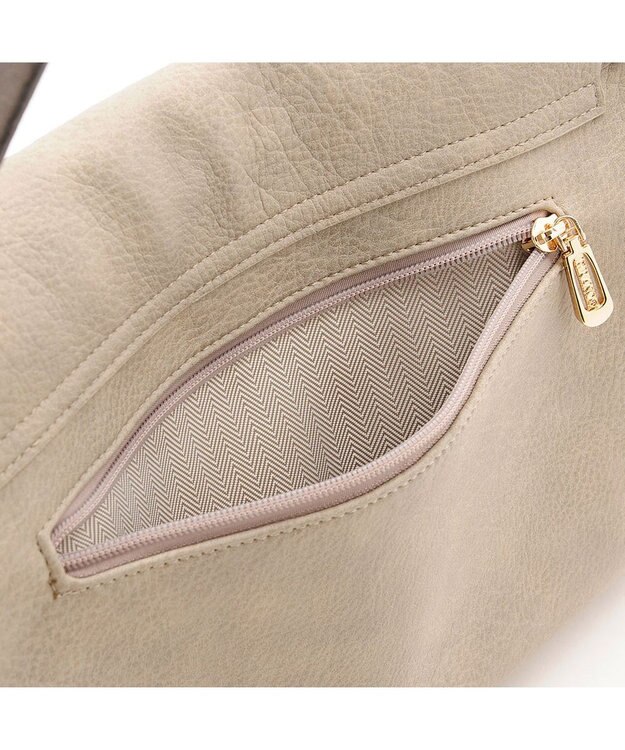 MioFIRANO バックル付きフラップトートバッグ 2WAY　FIRANO フィラノ GRAY