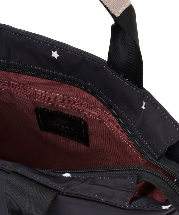 TOCCA SKIPPING ICON TOTE トートバッグ【星風まどかさん着用・WEB＆一部店舗限定】 ブラック系