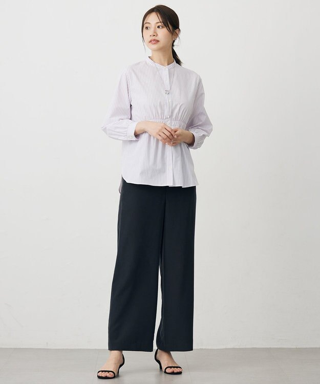 J.PRESS LADIES スカーフリング ラリエット ネックレス シルバー系