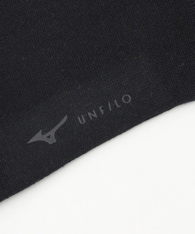 UNFILO MENS 【男女兼用】ミズノ ブレスサーモ ソックス ブラック