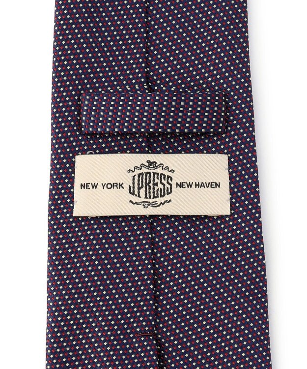 J.PRESS MEN 【GEOMETRIC JACQUARD COLLECTION】ジオメトリックジャガード ネクタイ レッド系7