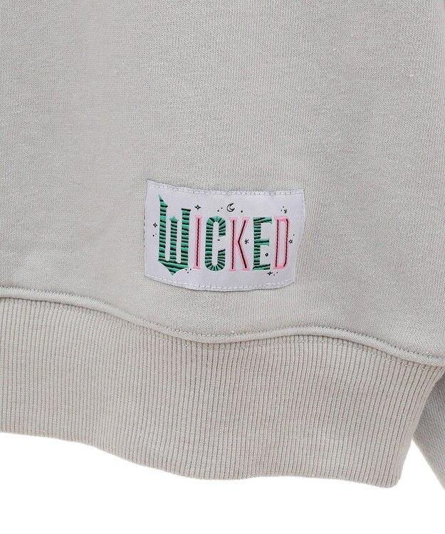 Green Parks ■ＷＩＣＫＥＤ　アート刺繍スウェット Light Gray