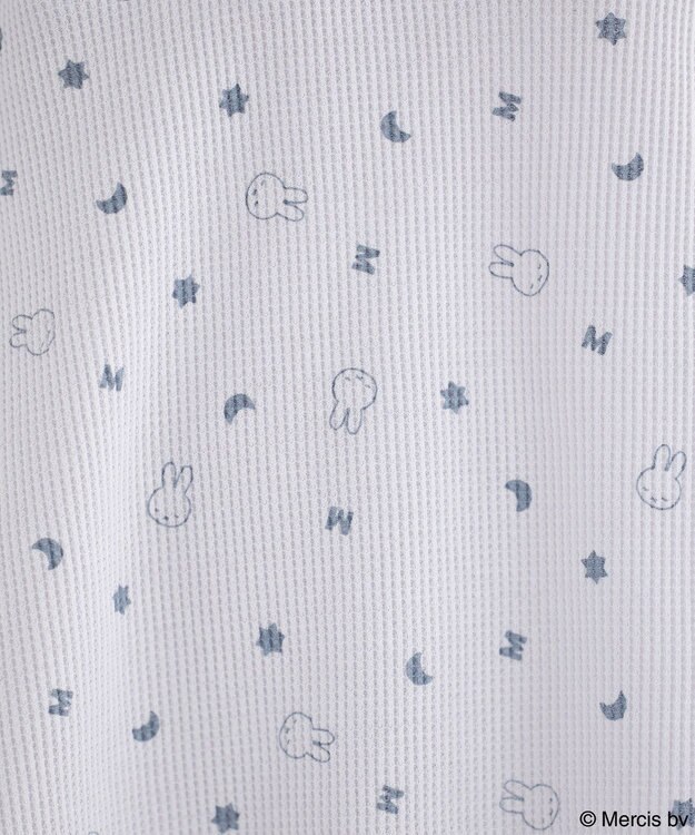 earth music&ecology 【予約】miffy/earth おやすみイラストT ブルー