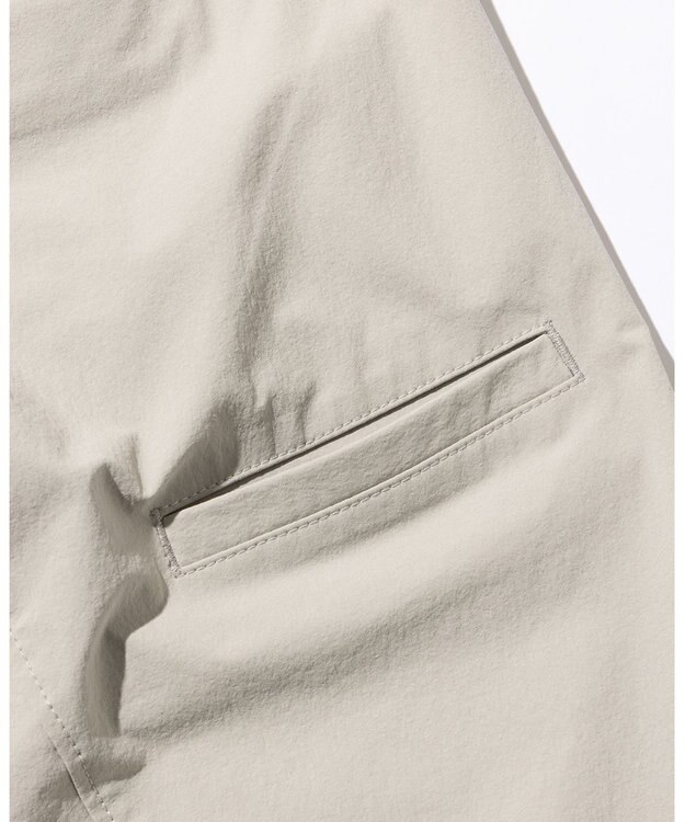 JOSEPH ABBOUD MOUNTAIN 【レディースシルエット・2WAYストレッチ/撥水】コーデュラ クライミング パンツ ライトグレー系