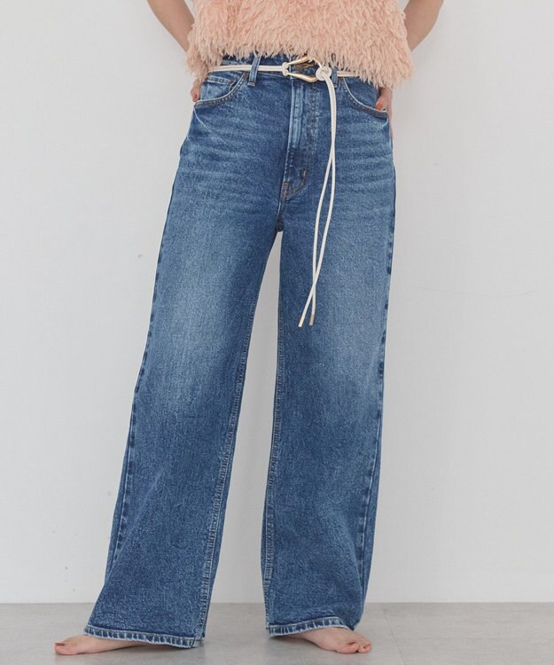 AMERICAN HOLIC 【EDWIN別注】ワイドデニム Medium Indigo