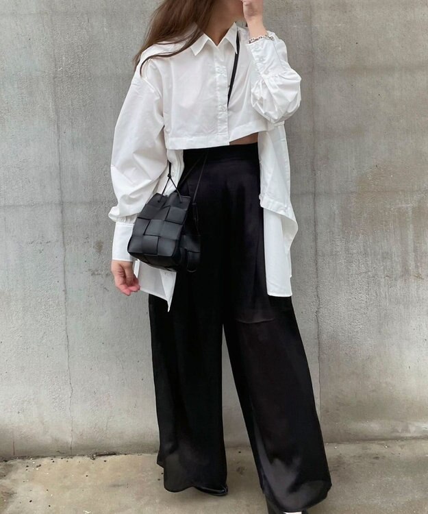 Green Parks AnriettMusee ２ＷＡＹオーバーサイズシャツ Off White