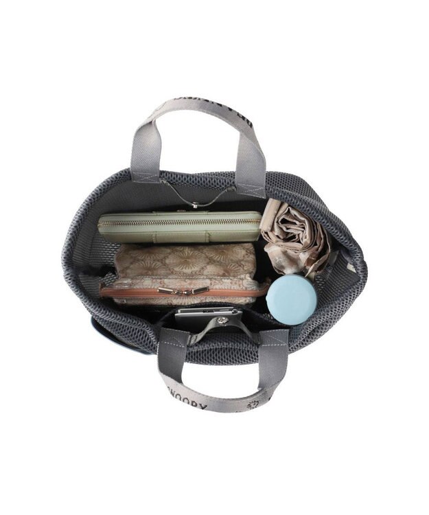 ROOTOTE 8433【スヌーピー】IP.デリ.ウエッファ.ピーナッツ-0K 02：グレー