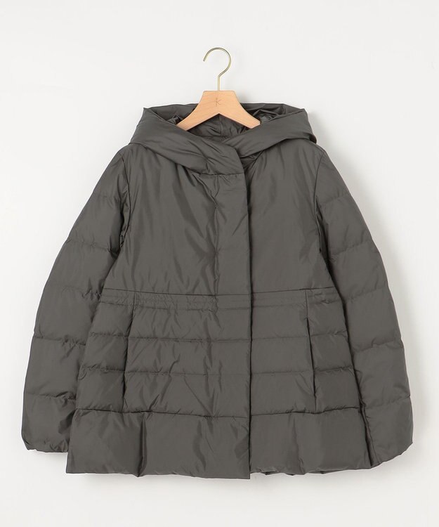 組曲 【洗える】パフィダウンジャケット カーキ系