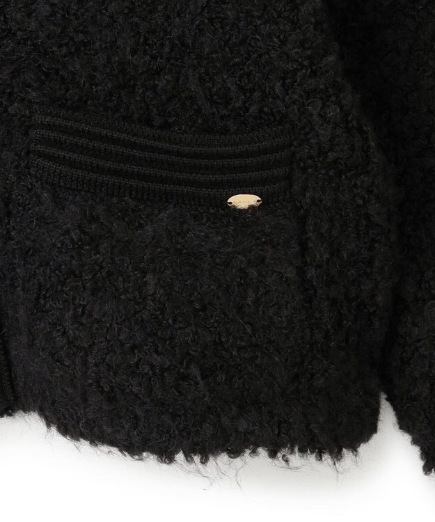 TOCCA LOP EARED POODLE ニットアウター ブラック系