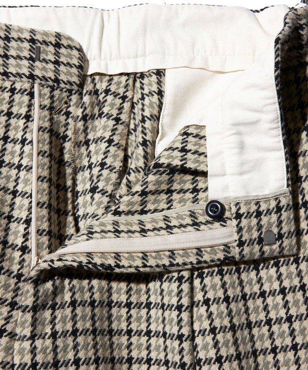 J.PRESS MEN 【J.PRESS ORIGINALS】SOFT TWEED EASY SLACKS アイボリー系3