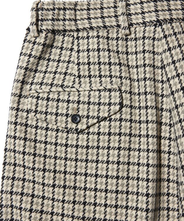 J.PRESS MEN 【J.PRESS ORIGINALS】SOFT TWEED EASY SLACKS アイボリー系3