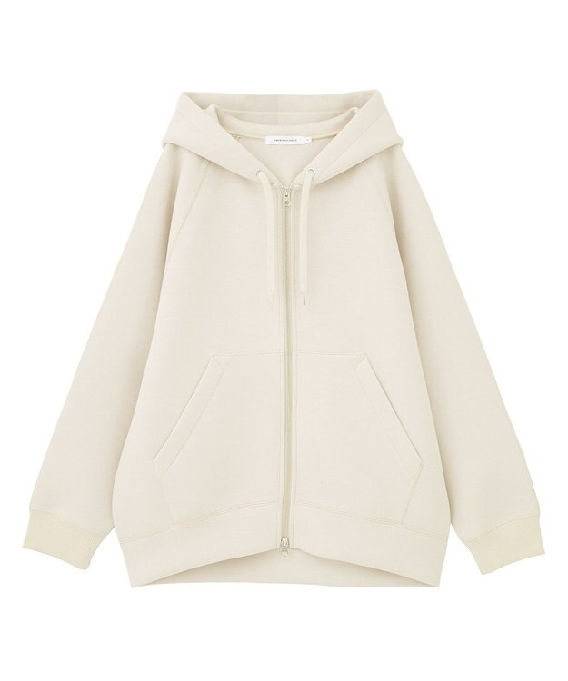 AMERICAN HOLIC ダンボールポンチZIPパーカー Gray Beige