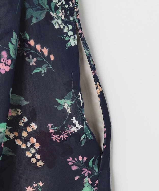 TOCCA 【洗える！】WATERCOLOR HARMONY ドレス ネイビー系