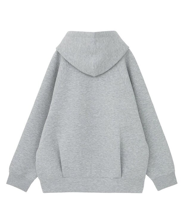 AMERICAN HOLIC ダンボールポンチZIPパーカー Gray Mixture