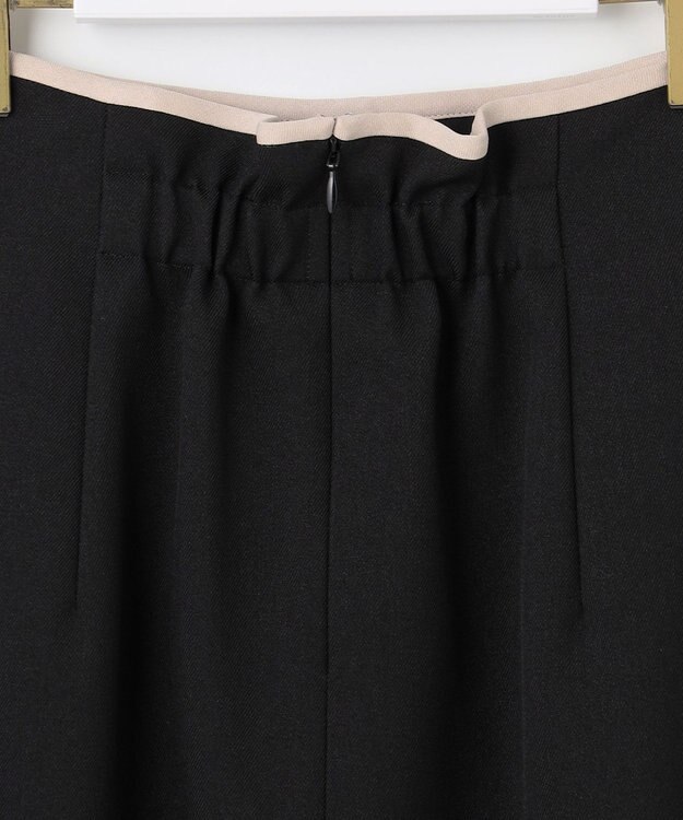 ANY SIS S 【全方位 好印象】フェミニンブラウス×ビットタイトスカート セット ブラック