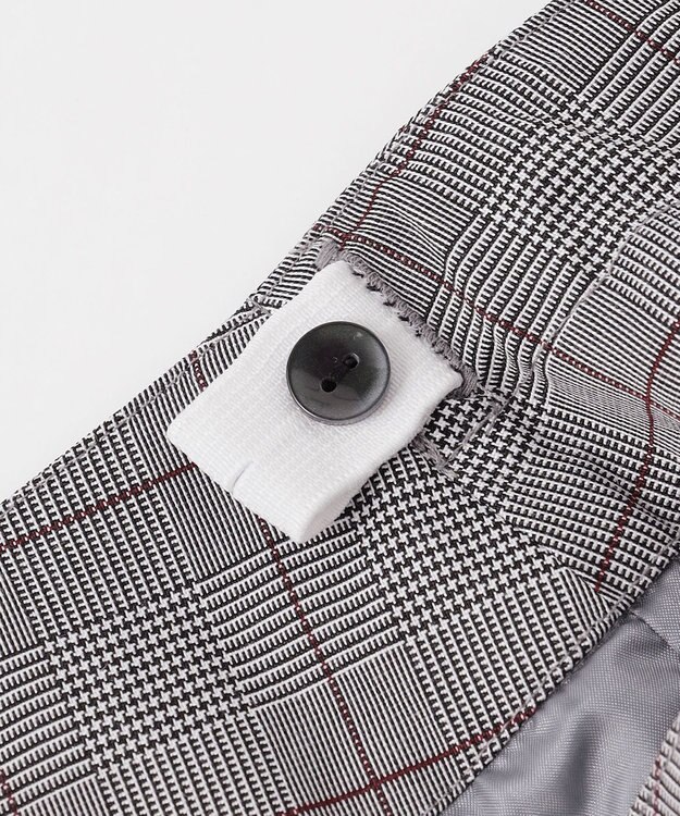 組曲 KIDS 【150-170㎝】 グレンチェックキュロット グレー