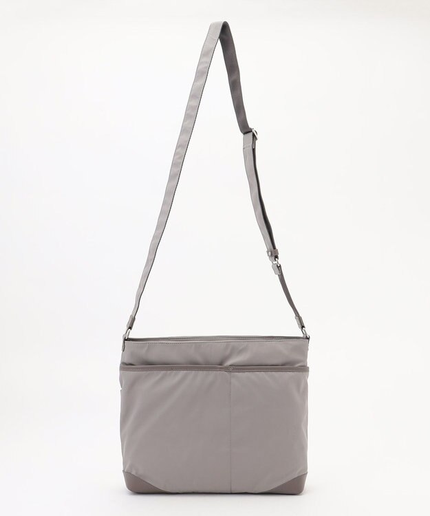 Y'SACCS アシメファスナーポケットショルダー グレージュ