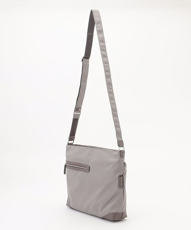 Y'SACCS アシメファスナーポケットショルダー グレージュ