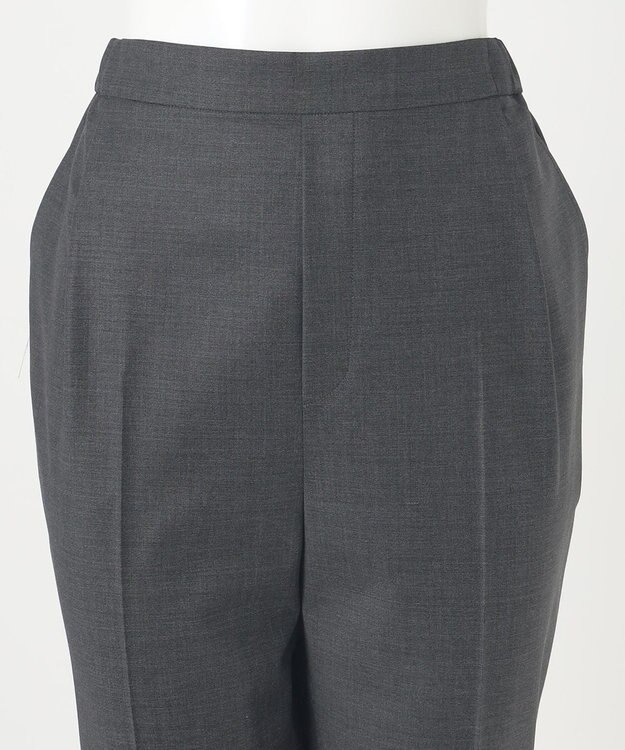 23区 S 【R(アール)】ウールトロストレッチ パンツ グレー系