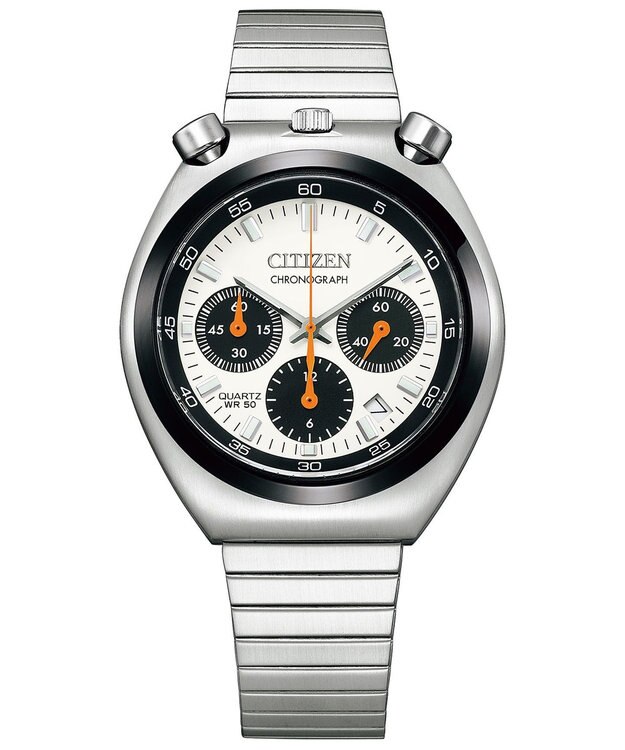 CITIZEN 【特定店限定モデル】RECORD LABEL レコードレーベル TSUNO CHRONO ホワイト