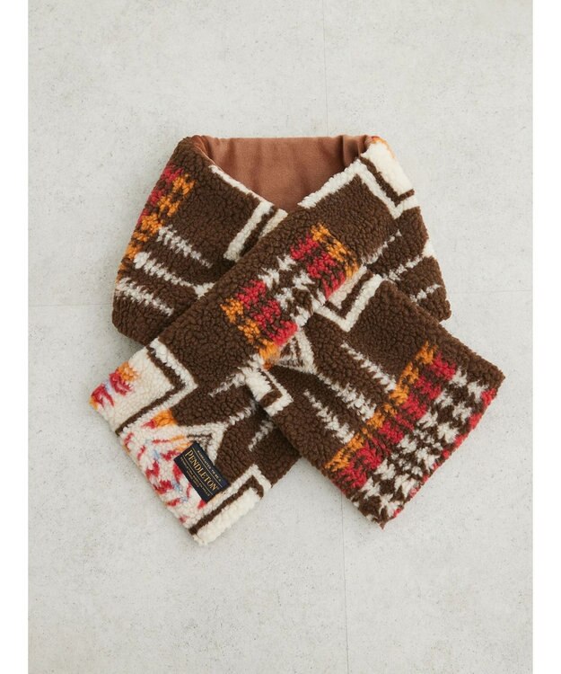 Green Parks ■ＰＥＮＤＬＥＴＯＮ　ＢＯＡ　ＭＵＦＦＬＥＲ Brown