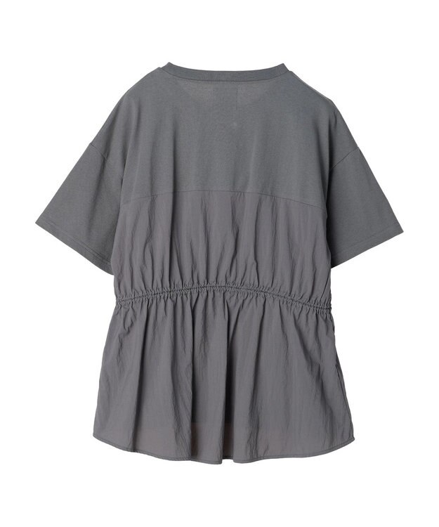 Green Parks 脇ドロストドッキングプルオーバー Gray