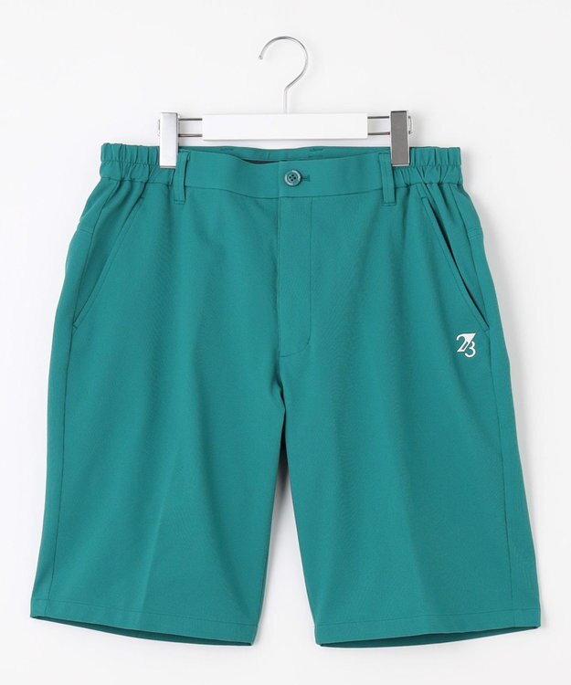 23区GOLF 【MEN】「TEXBRID」軽量ストレッチハーフパンツ パイングリーン系