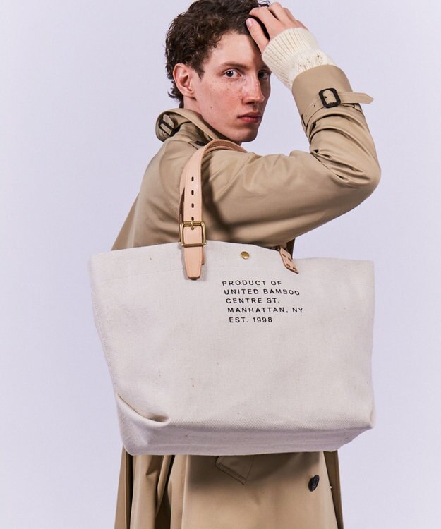 united bamboo 【NAVYS 10月号掲載】UB ベーシックバッグ(ミディアム) オフ