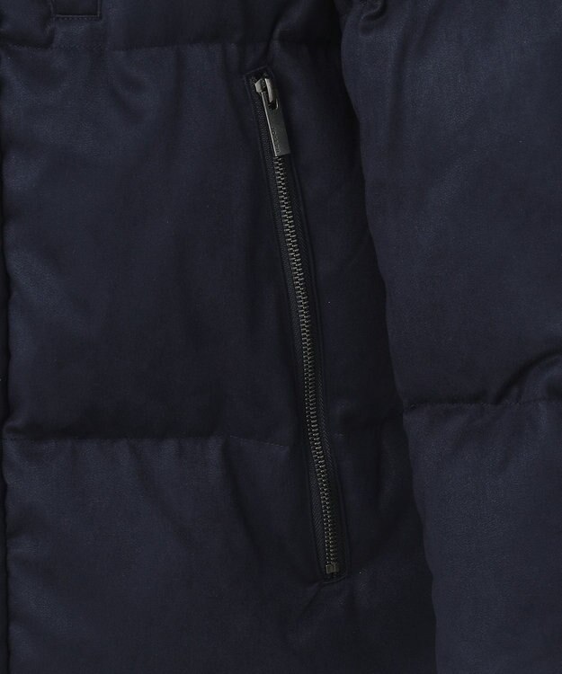 JOSEPH HOMME コマスウェード　ダウンコート ネイビー系