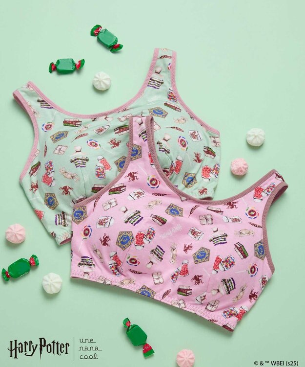 une nana cool 【ハリー・ポッターコラボ】Harry Potter * une nana cool ナイトアップブラ ピンク