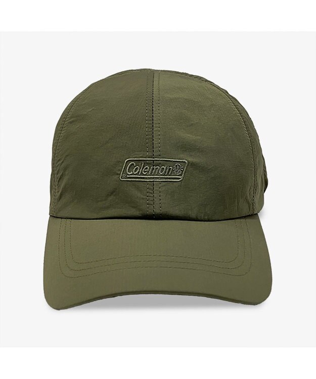 林八百吉商店 Coleman　リップストップ2Wayメッシュキャップ カーキ