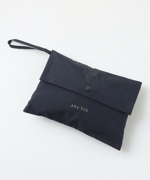 ANY SIS 【WEB限定】ポケッタブル レインコート ネイビー