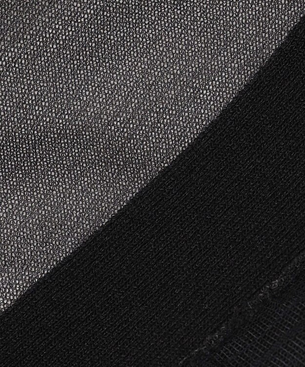 組曲 L 【組曲×setsuko sagittaire】シアーブルゾン ブラック系