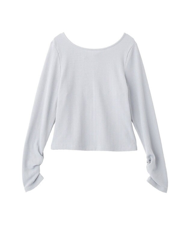 earth music&ecology 【前後2WAY】ツイストカットアウトプルオーバー Sax