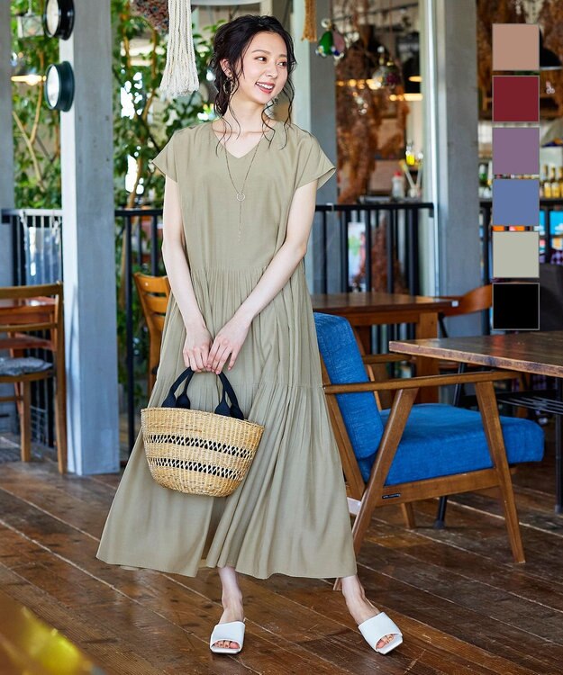 1枚でお洒落コーデを叶えてくれる 大人の初夏ワンピース Onward Crosset ファッション通販サイト オンワード クローゼット