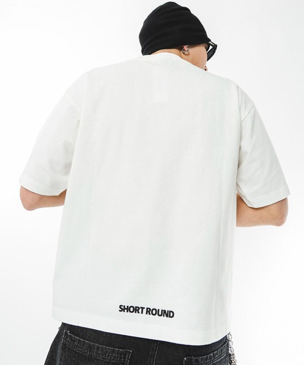 WEGO 【ユニセックス着用ITEM】ブリーチグラフィックT（SS） ホワイト