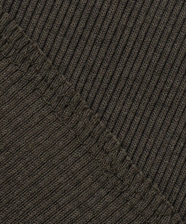 BEIGE， 【BEIGE,ecru/WEB限定・洗える】RIB TOPS /  コットンシルクリブキャミソール Khaki