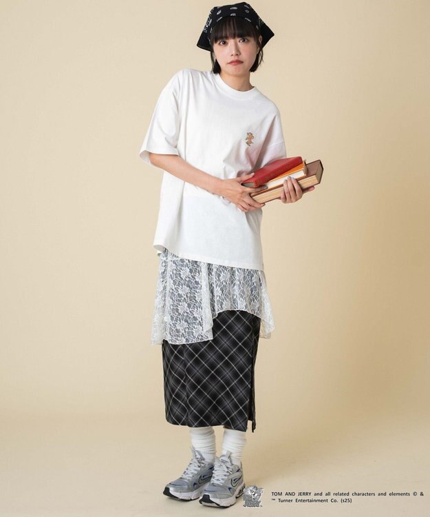 WEGO 【新柄追加/ユニセックス着用アイテム/SMLサイズ展開】TOMandJERRYグラフィックT（S） 柄7