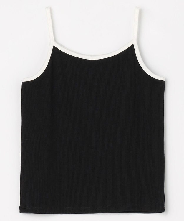 ANY KIDS テレコ キャミソール ブラック