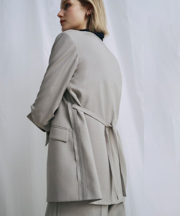 ICB 【WEB＆一部店舗限定】 SerikaWorsted ジャケット ベージュカーキ系