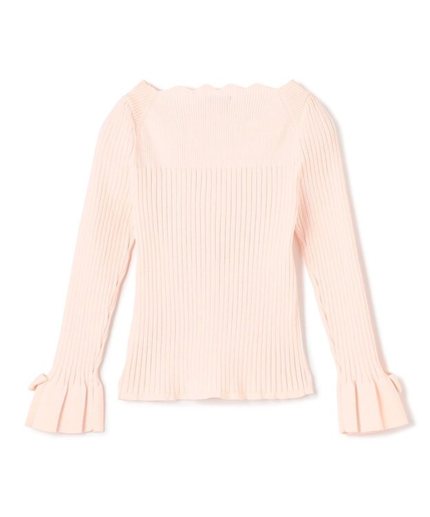 TOCCA 【洗える】ZIGZAG KNIT プルオーバー ピンク系