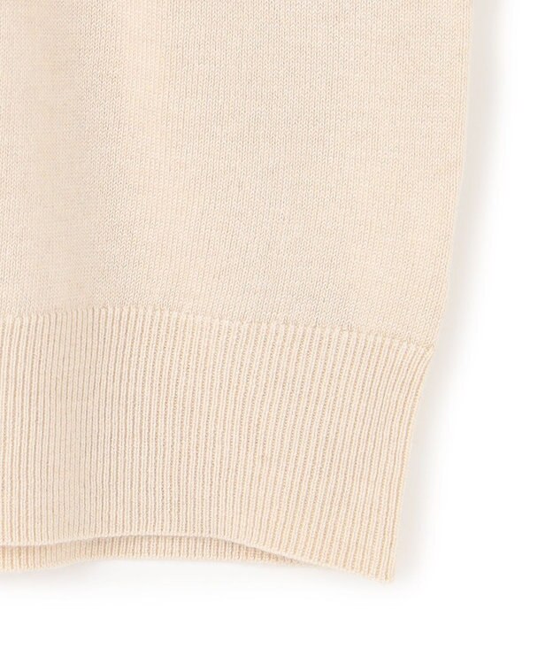 J.PRESS YORK STREET 【UNISEX】ハイゲージタートルネック ニット アイボリー系