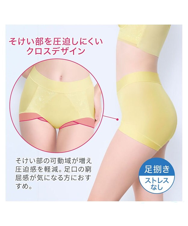 BRADELIS New York 【BRADELIS NewYork peace】　ソフトエアーショーツ26 シャンパンゴールド