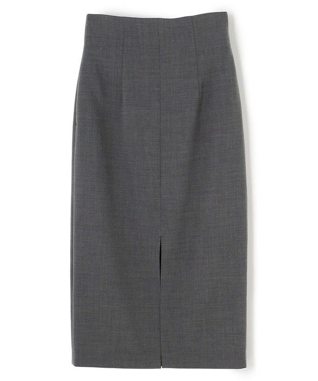 BEIGE， 【Precious 2月号掲載】LAC / 2WAYストレッチIラインスカート C.Gray