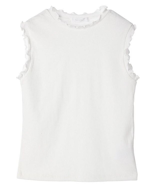 Green Parks ・Ｐｅｔｉｔ　Ｆｌｅｕｒ　メローｓｔリブタンクトップ Off White