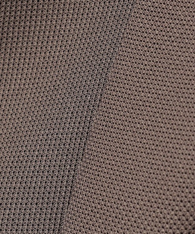 ANY SIS L シアーメッシュ ダブルジャケット モカグレー